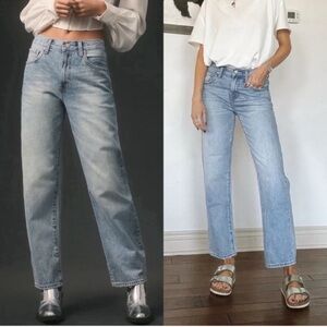 Pistola Bowie Bowed Lexi Barrel Leg Straight Jeans